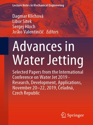cover image of Advances in Water Jetting